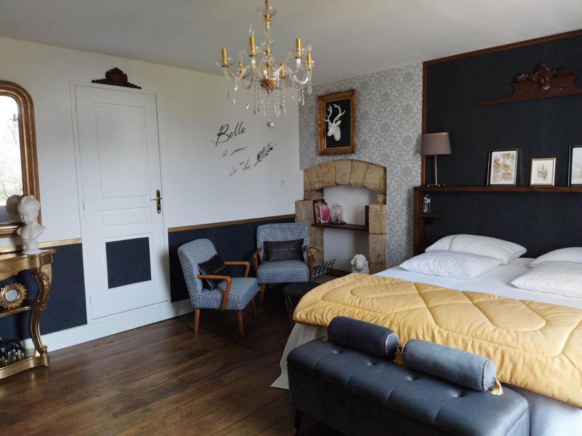 La Menardiere "Tranquilitatis" Chambre Double Petit Dejeuner Compris Corseul Buitenkant foto