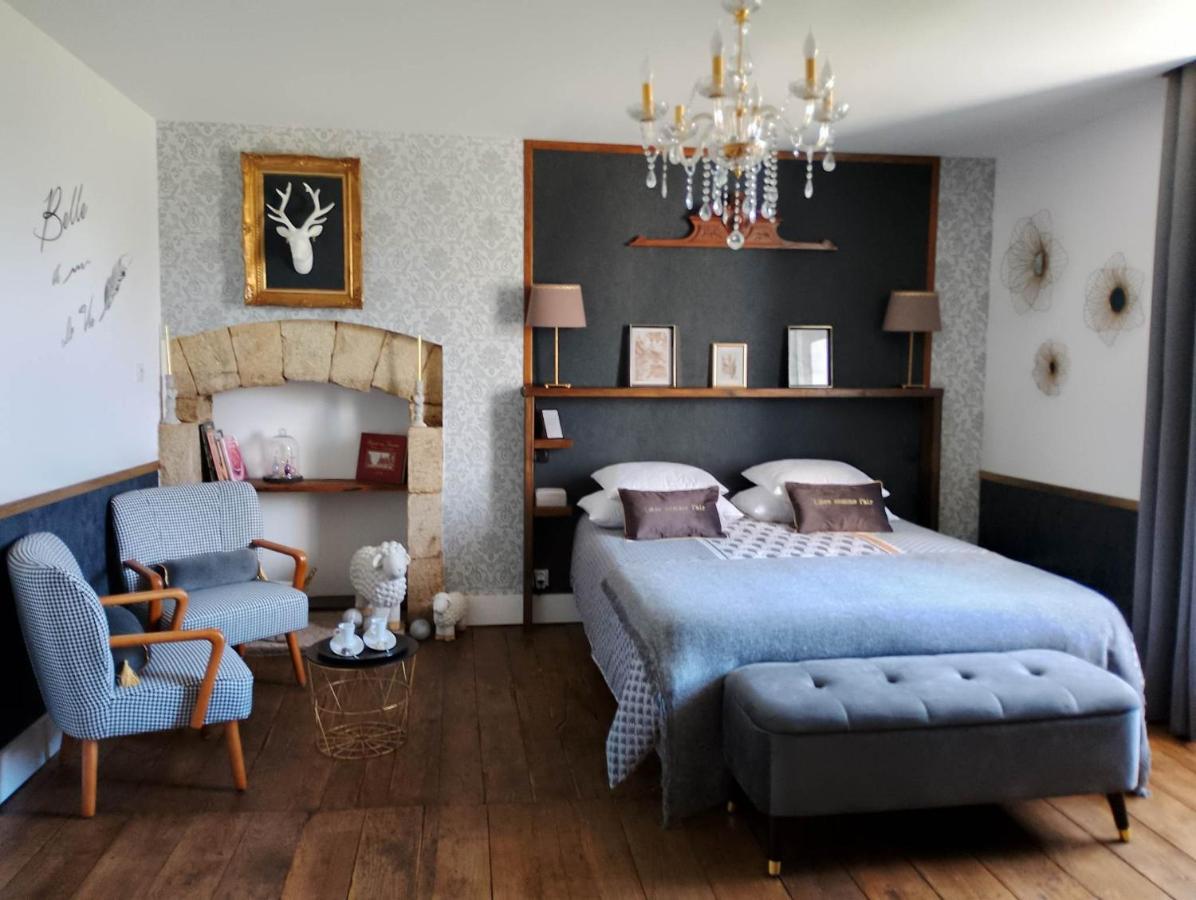 La Menardiere "Tranquilitatis" Chambre Double Petit Dejeuner Compris Corseul Buitenkant foto
